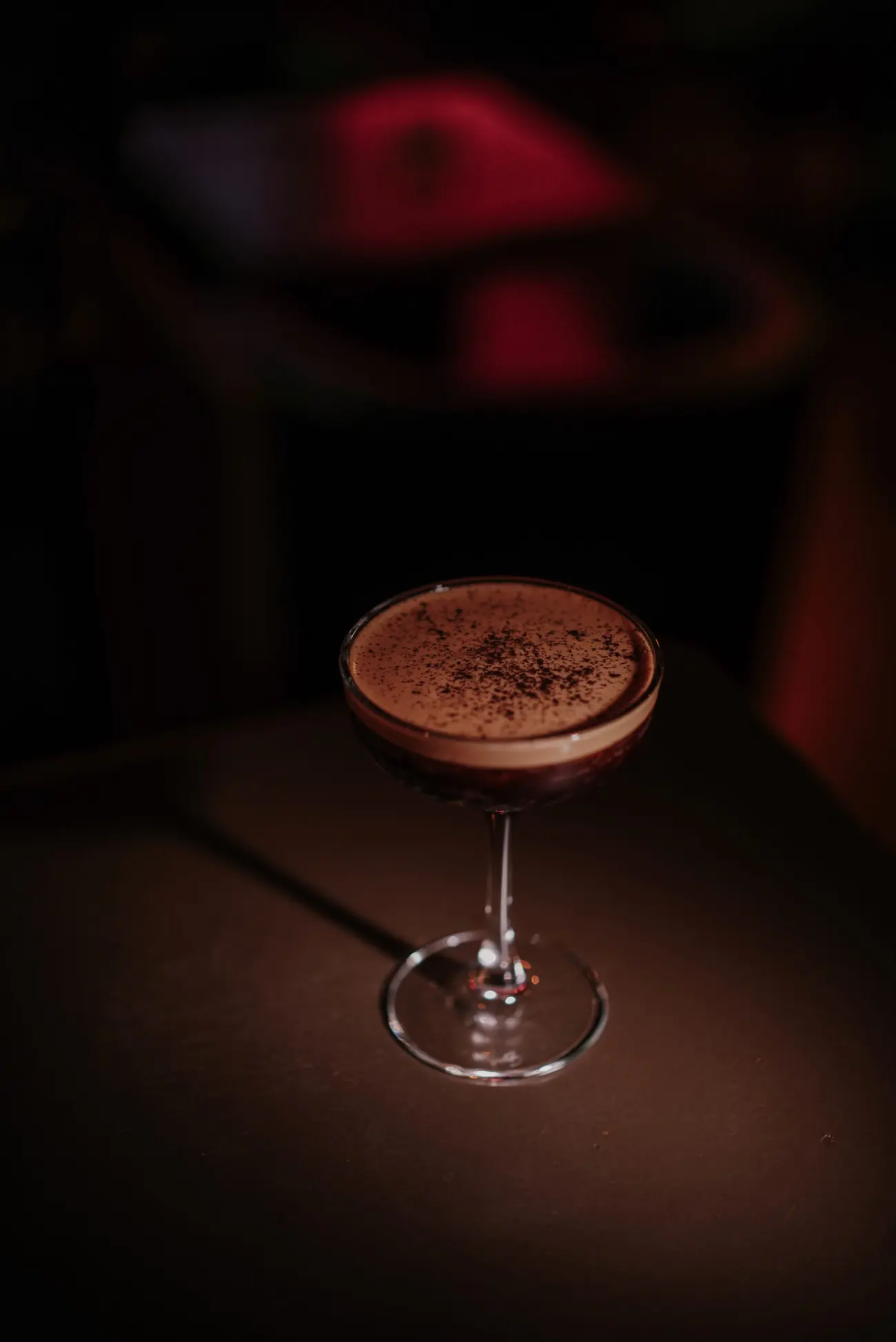 Espresso Martini an der Bar